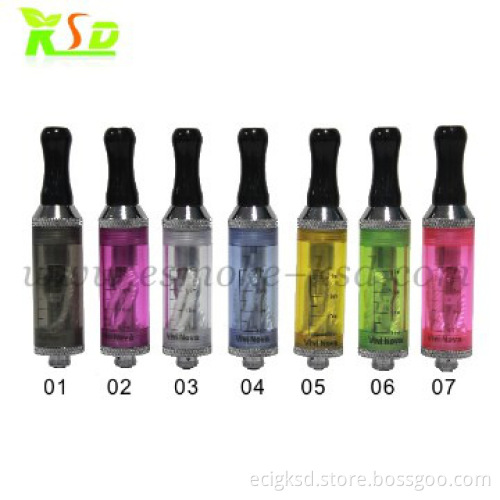 Hot !!! Colorful ecig atomizer vivi nova e cigarette 2.0ml 2.8ml E cig